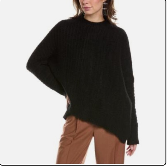 All Saints Sweaters - All Saints Selena Asymmetric Sweater, Alpaca Wool